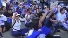 A un año de protestas sociales nicaragüenses se vuelcan a las calles en memoria de las víctimas