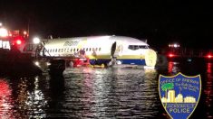 Boeing 737 de Guantánamo se desvía y termina en un río de Florida