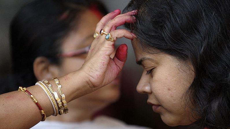 Mujeres de India en una imagen de archivo. (NOAH SEELAM / AFP / Getty Images)