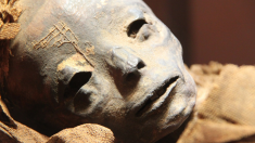 Descubren a una momia de 2500 años tatuada y enterrada con una bolsa de marihuana