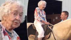 ¡Esperó 102 años para cumplir el sueño de su vida!
