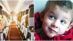 Niño de 2 años se gana el corazón de los pasajeros de un avión con su inesperado y tierno gesto