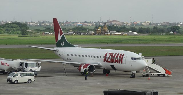 Foto de ilustrativa de un avión de Azman Air. Wikimedia Commons.