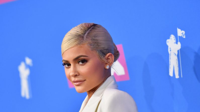 Kylie Jenner asiste a los Premios MTV Video Music Awards 2018 en Radio City Music Hall el 20 de agosto de 2018 en la ciudad de Nueva York. (Angela Weiss/AFP/Getty Images)