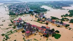 China experimenta niveles sin precedentes de inundaciones mientras los medios chinos guardan silencio