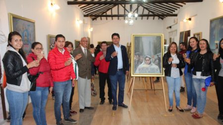 Colombia: Una exhibición de pintura que está conmoviendo al país