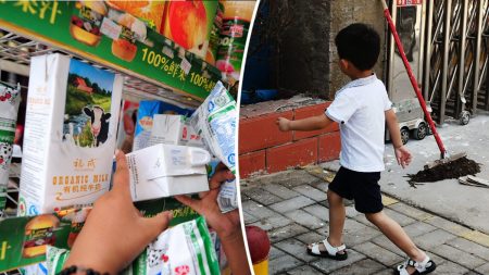 Un niño de 4 años camina 3 kilómetros solo para darle un pequeño regalo a su hermana mayor