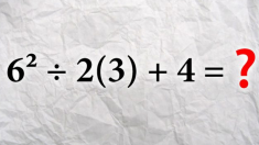Problema matemático tiene a los cibernautas rascándose la cabeza por una razón inesperada