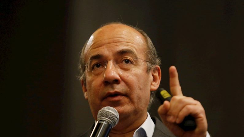 El expresidente de México, Felipe Calderón, en una imagen de archivo. (EFE/Francisco Guasco)
