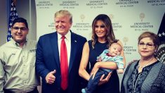 Familia de huérfano de El Paso explica foto de Trump con el bebé que provocó críticas