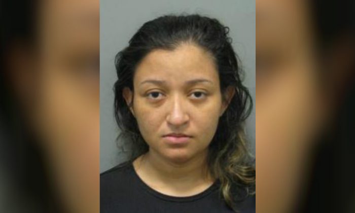 Leticia Guzmán, 25 años, en una foto de registro. (Departamento de Policía del Condado de Montgomery)