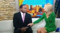 Conductora de TV pide disculpas en vivo por comparar a su compañero negro con un gorila