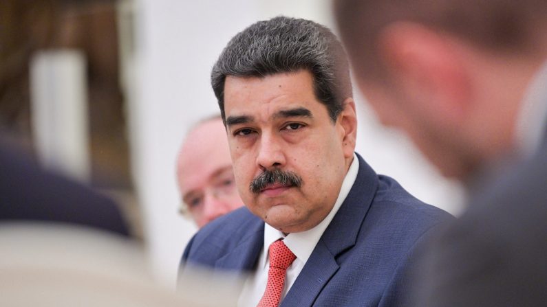 El líder venezolano Nicolás Maduro, el 25 de septiembre de 2019 en Moscú (Rusia). EFE/EPA/ALEXEI DRUZHININ/SPUTNIK/KREMLIN POOL 
