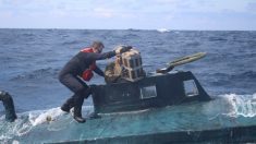 Guardacostas intercepta submarino narco con 5,5 toneladas de cocaína valoradas en USD 165 millones