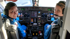 Dorian golpeará Florida mientras 3 mujeres hacen historia como la primera tripulación femenina de NOAA