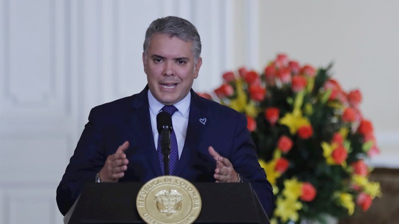 El presidente de Colombia, Iván Duque. EFE/Mauricio Dueñas Castañeda/Archivo
