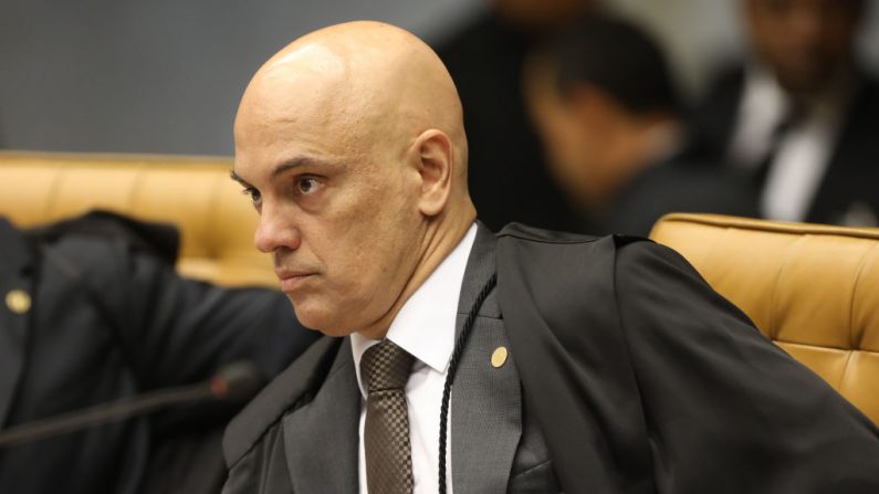 Alexandre de Moraes, juiz do Supremo Tribunal Federal (Foto VICTORIA SILVA / AFP / Getty Images)