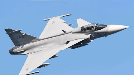 Brasil recebe primeiro dos 36 caças Gripen comprados para a FAB (vídeo)
