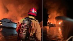 Mueren 34 personas en incendio de un barco en el condado de Ventura, California