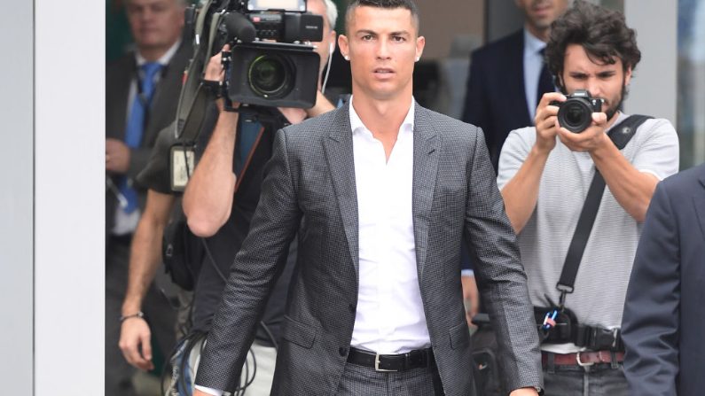Cristiano Ronaldo.(MIGUEL MEDINA/AFP/Getty Images)