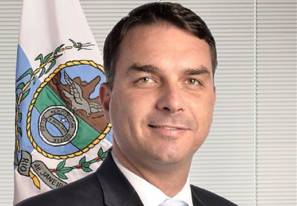 Senador Flávio Bolsonaro (PSL-RJ) em 11 de fevereiro de 2019 (Rodrigo Viana/Senado Federal )