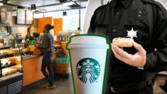 Starbucks «echa» a policías por petición de un cliente, luego una cafetería local entra en acción