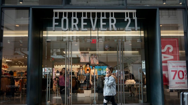 Tienda Forever 21 de Herald Square en Manhattan el 12 de septiembre de 2019 en la ciudad de Nueva York. (Drew Angererer/Getty Images)
