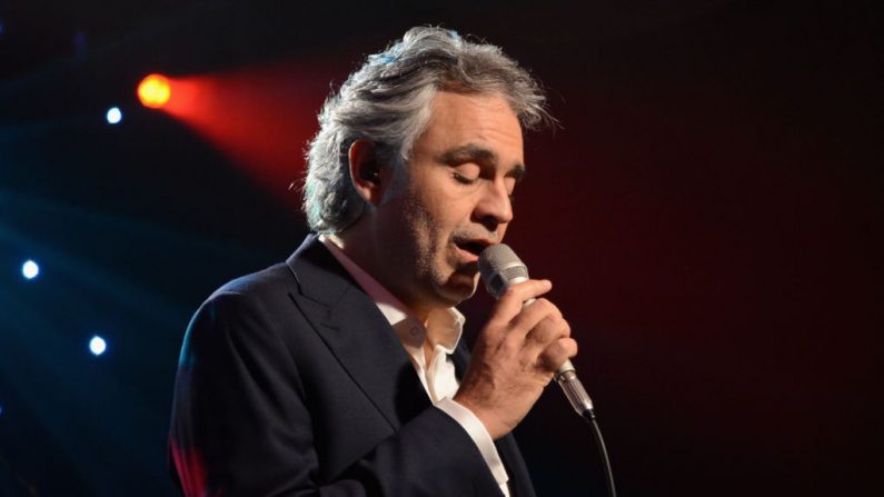 El tenor italiano Andrea Bocelli. (Andrew H. Walker/Getty Images)