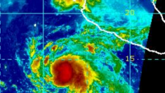 Tormenta tropical Juliette se forma en el Pacífico en la costa de México