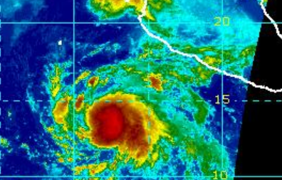 Tormenta tropical Juliette se forma en el Pacífico en la costa de México