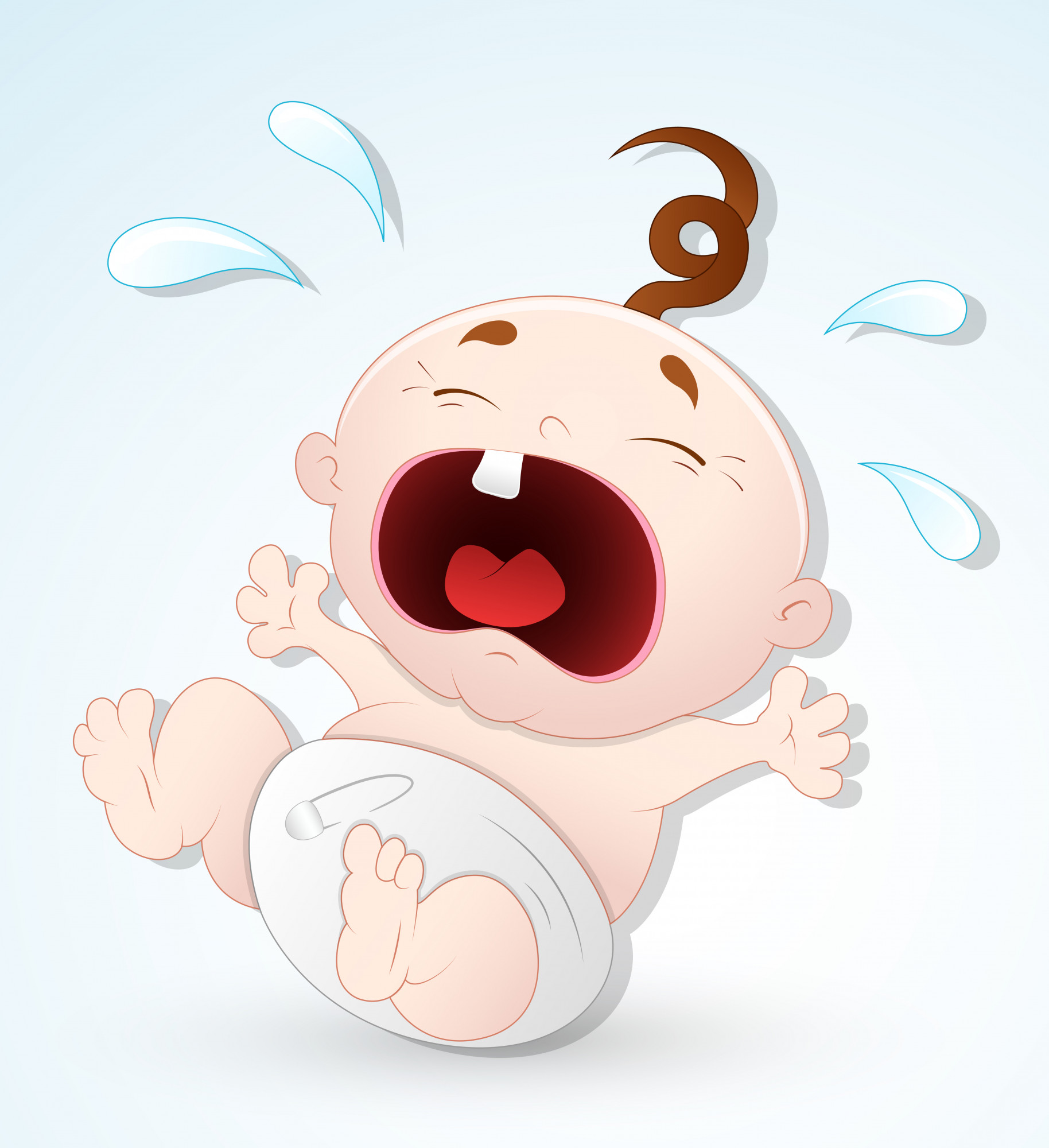 喝奶的婴儿插画图片下载-正版图片400062187-摄图网