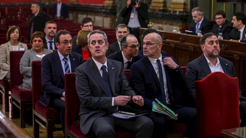 Tribunal español. 14 de octubre de 2019. (Emilio Naranjo/EFE)