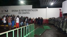 Migrantes y Guardia Nacional chocan en el sur de México tras una agresión