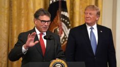 Trump anuncia salida del secretario de energía Rick Perry