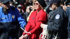 Arrestan a Jane Fonda y Ted Danson durante una protesta contra el cambio climático