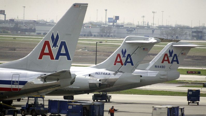 Fotografía de archivo de la pista del Aeropuerto Internacional O'Hare de Chicago. (Scott Olson/Getty Images)