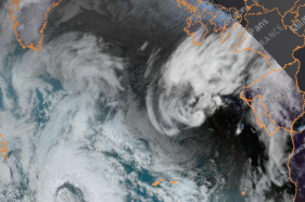 Huracán Pablo el 27 de octubre de 2019 Nnesdis/Noaa)