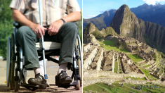 Argentino cargó por 6 horas a su amigo con discapacidad y cumplió su sueño de subir a Machu Picchu