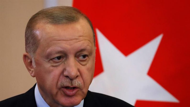 El presidente turco, Recep Tayyip Erdogan.
(EFE/EPA/SERGEI CHIRIKOV/POOL)
