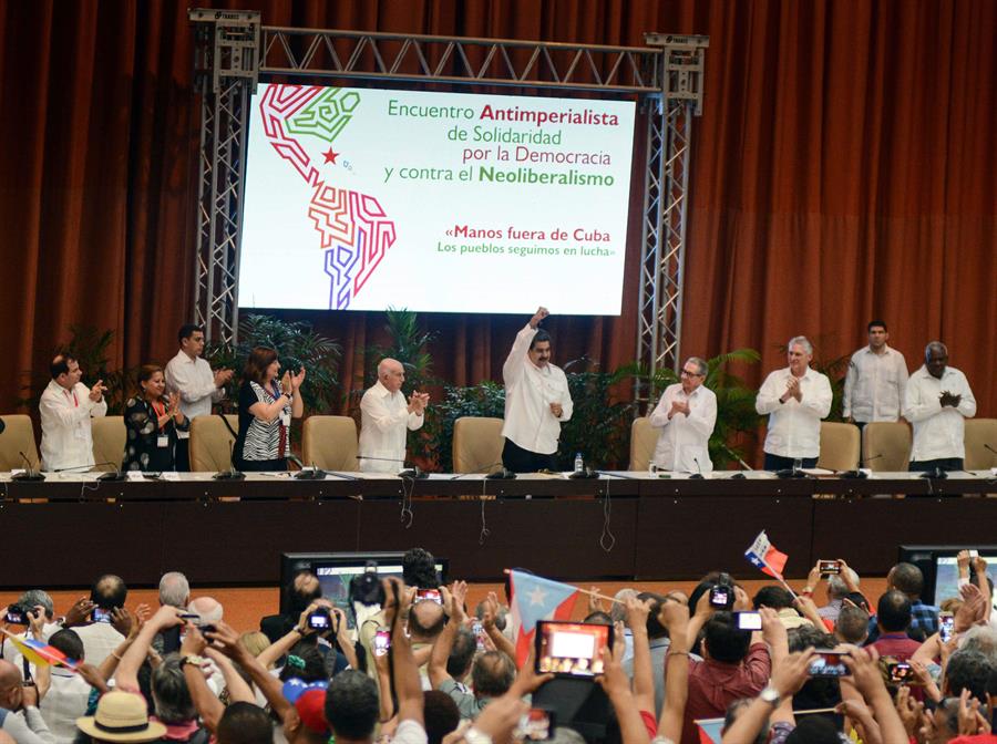 Ditador Nicolás Maduro anuncia nova edição do Foro de São Paulo