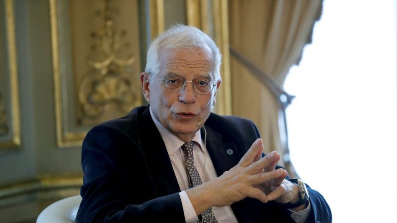 El ministro español de Exteriores en funciones Josep Borrell. (EFE/Zipi)