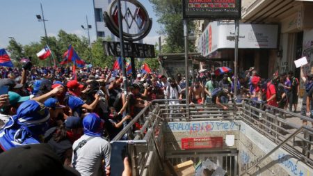 Inteligência chilena: venezuelanos e cubanos participaram de incêndios no metrô
