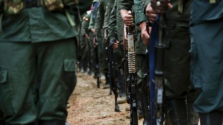 Incautan en Colombia 20 fusiles y una ametralladora que iban para disidencias de las FARC
