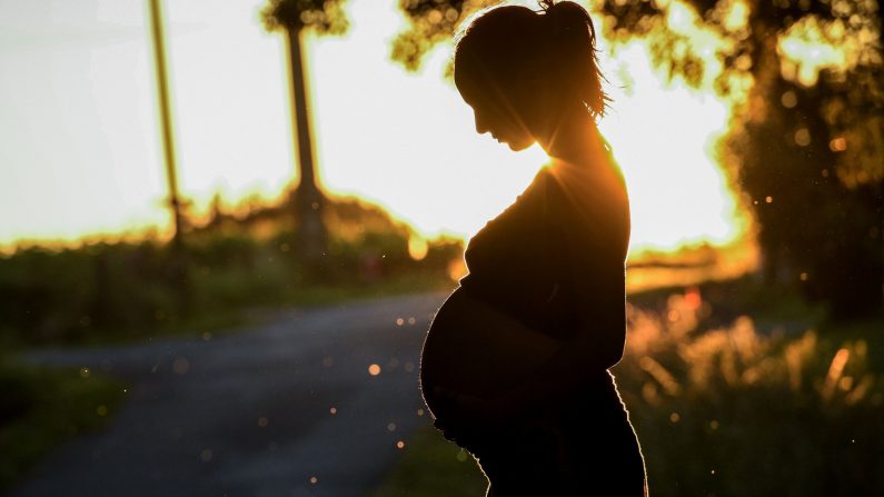 Imagen de archivo de una mujer embarazada. (LOIC VENANCE/AFP via Getty Images)