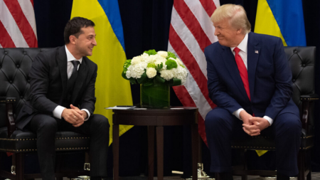 Carta muestra que Trump invitó a Zelensky a la Casa Blanca sin condiciones, según un tuit de campaña