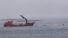 Submarino cargado con droga se hunde tras ser remolcado a puerto español