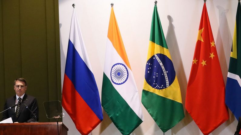 O presidente da republica, Jair Bolsonaro, Diálogo dos Líderes com o Conselho Empresarial do BRICS (Valter Campanato/Agência Brasil)