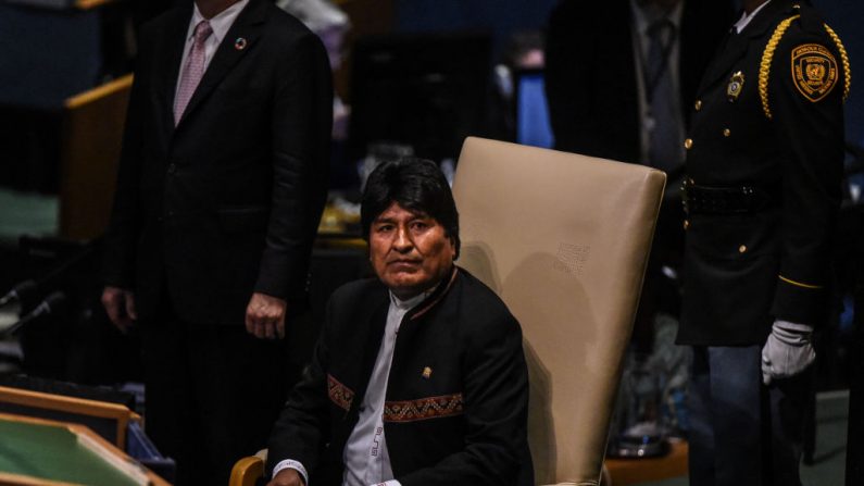 Ex-presidente da Bolívia, Evo Morales Ayma (Stephanie Keith / Getty Images)