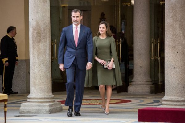 Rei Felipe VI da Espanha e a rainha Letizia (Pablo Cuadra / Getty Images)
