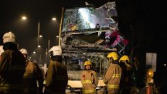 Accidente de autobús en Hong Kong deja al menos 6 muertos y más de 30 heridos